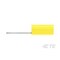 Te Connectivity Ring Terminal, 5/16 in Stud Size, 10 AWG, 300 V, Nylon Insulated, Yellow 2-320576-3 - alternate 5